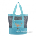 Picnic Custom Mesh Pack Tote Beach insulated bag